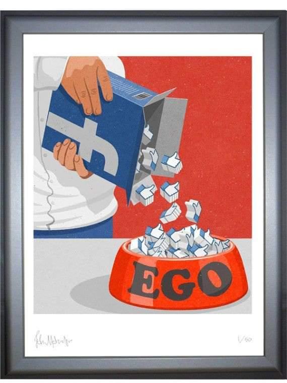 Social media,ψεύτικη ζωή.