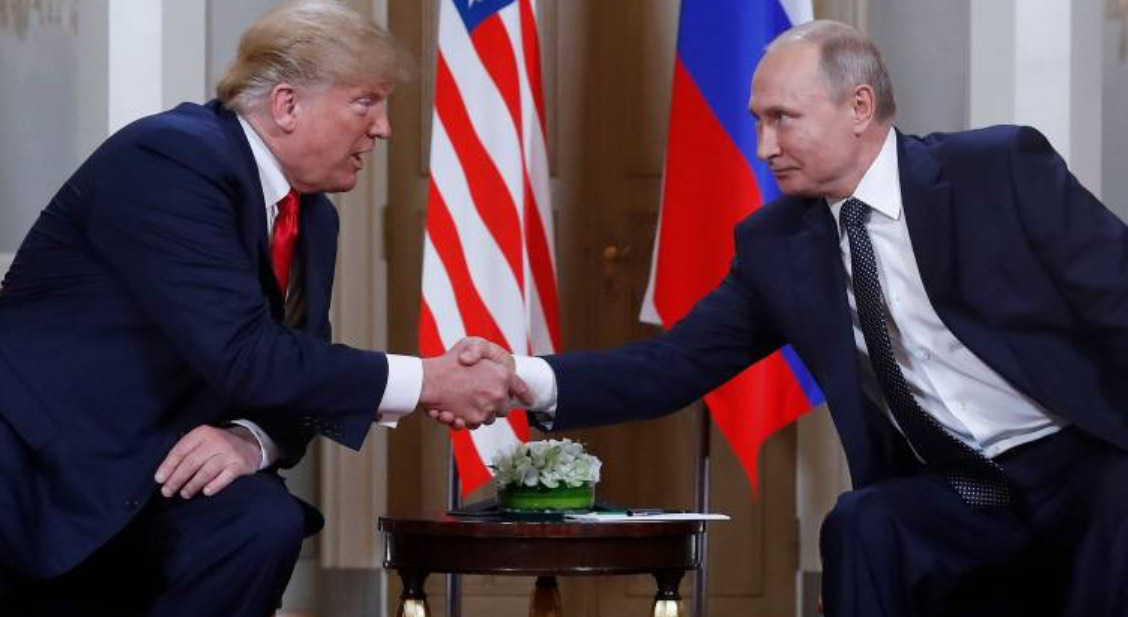 Το "ειρηνικό" τηλεφώνημα,μεταξύ Ντόναλντ Τράμπ και Βλαντιμίρ Πούτιν.