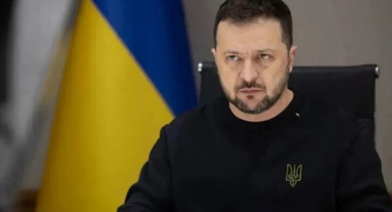 Ο πρόεδρος Βολοντιμίρ Ζελένσκι.